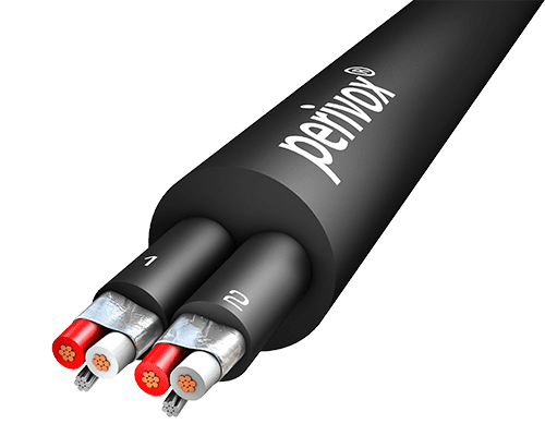 Multipair  2x2x0,22mm2 audio PVC-SOFT zwart MF-Y