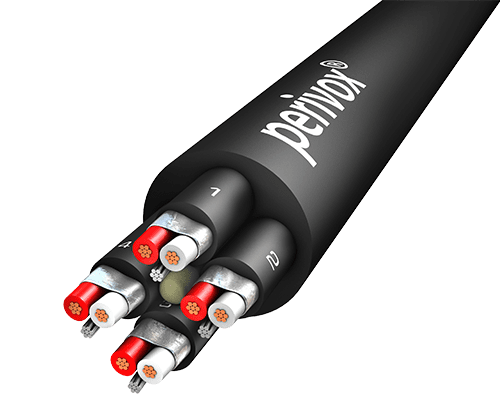 Multipair  4x2x0,22mm2 audio PVC-SOFT zwart MF-Y