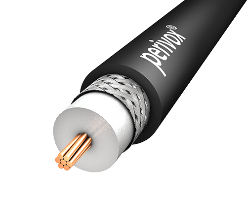 Videokabel FLEX 0,6L/3,65 FRNC zwart