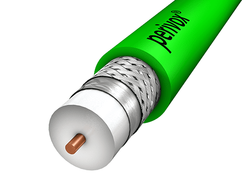 Videokabel 1,1/4,8AF PVC groen