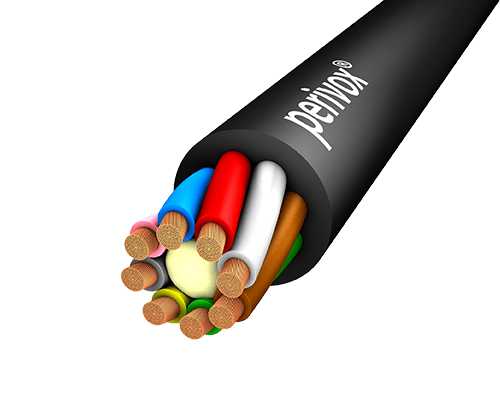Luidsprekerkabel  8x4,0mm2 PVC-ROBUST LSP-V zwart (kern+8)