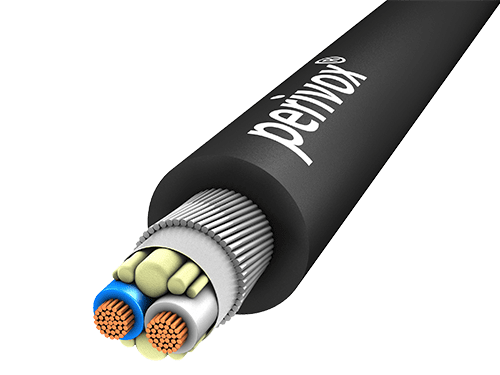 Signaalkabel Audio-AES-DMX 2x0,22mm2 M-WP PUR-ROBUST d=6,2mm zwart
