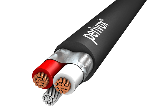 Signaalkabel Audio-analoog 2x0,22mm2 RF-Y PVC d=2,7mm zwart