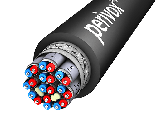 Multipair 12x2x0,14mm2 audio PUR-ROBUST zwart MW-C