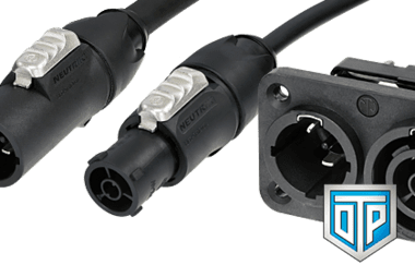 Neutrik powerCON lockable AC connectors