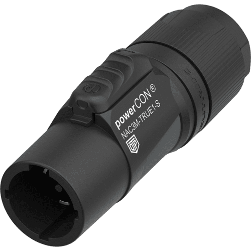 powerCON TRUE1 kabeldeel 2p+PE pen IP65 kd= 6-12mm