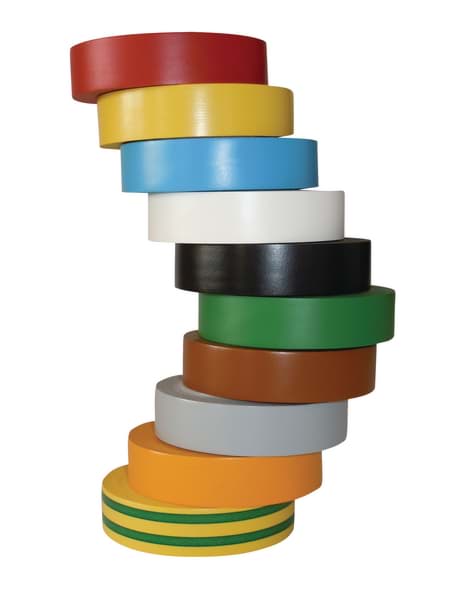 isolatietape 15mm 10m rol 10-kleuren