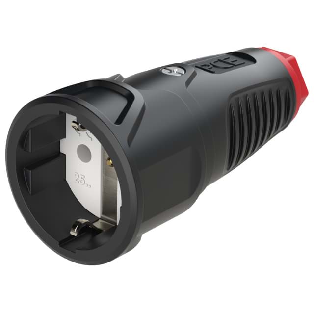 koppeling randaarde rubber-TPE zwart/rood IP20 Taurus2 PCE