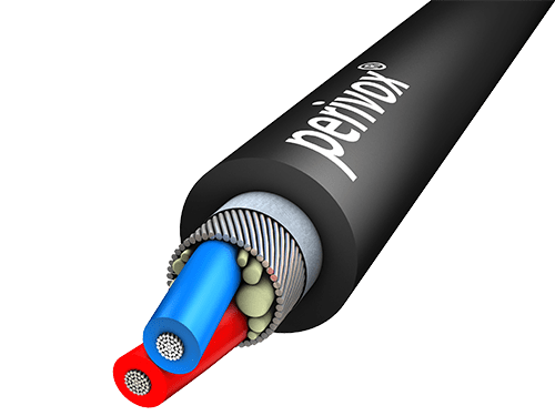 Microfoonkabel 2x0,10mm2 NF-WP PUR-ROBUST d=2,7mm zwart