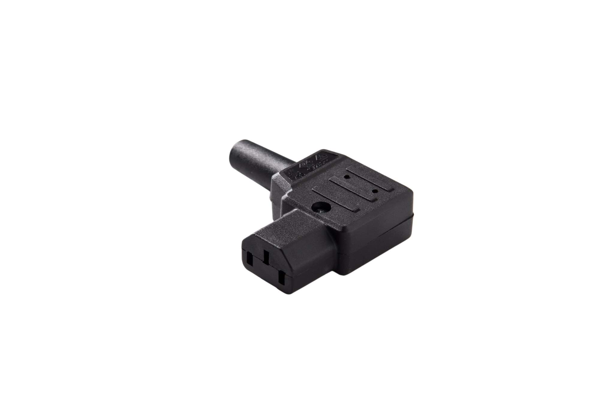 IEC C13 10A connector bus haaks rechts Kaiser
