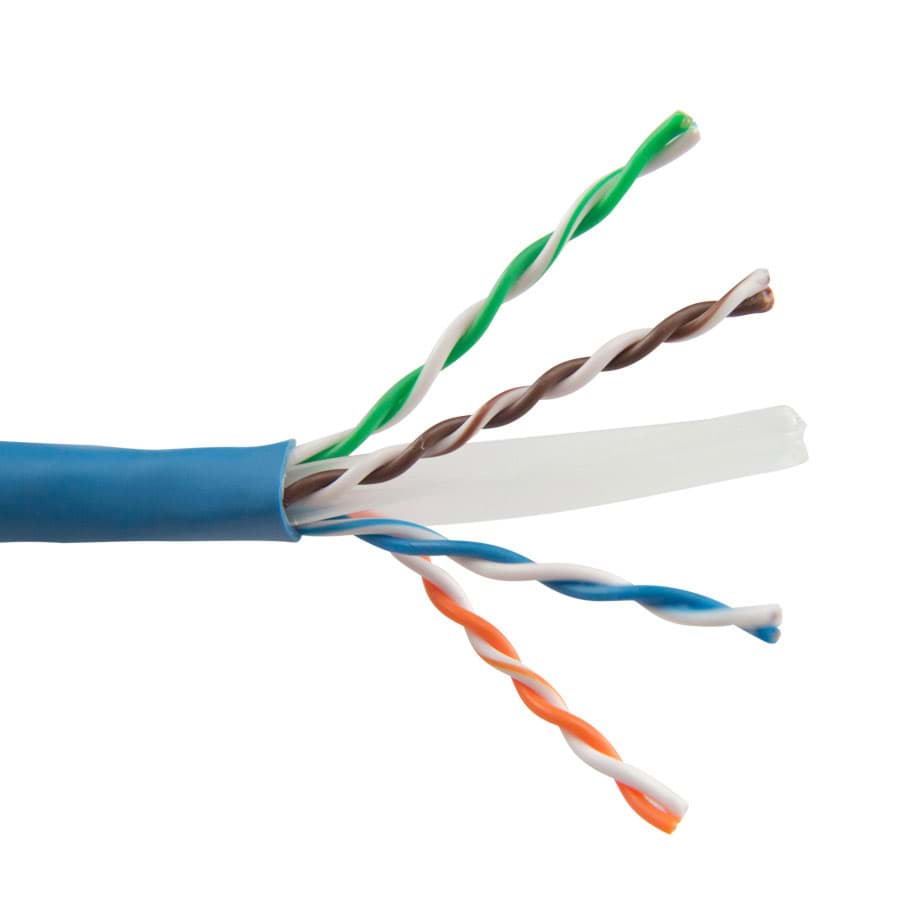 datakabel CAT6 U/UTP 550MHz 4PxAWG23 Dca-s3 ETL blauw SCP DS305
