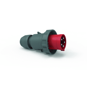 CEE steker 5p 125A 400V 6h rood IP67 Bals schroef INNOLINQ