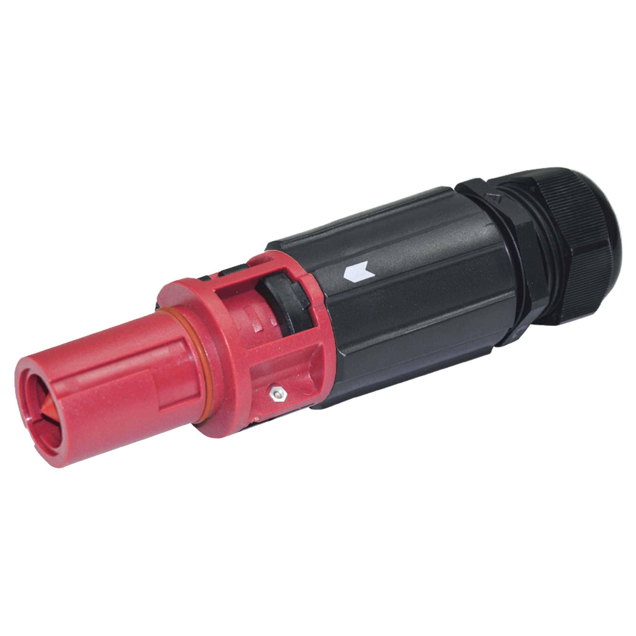 Powerline QC cable-drain screw 120/150mm2 d=21-26mm L1 red S-Lock