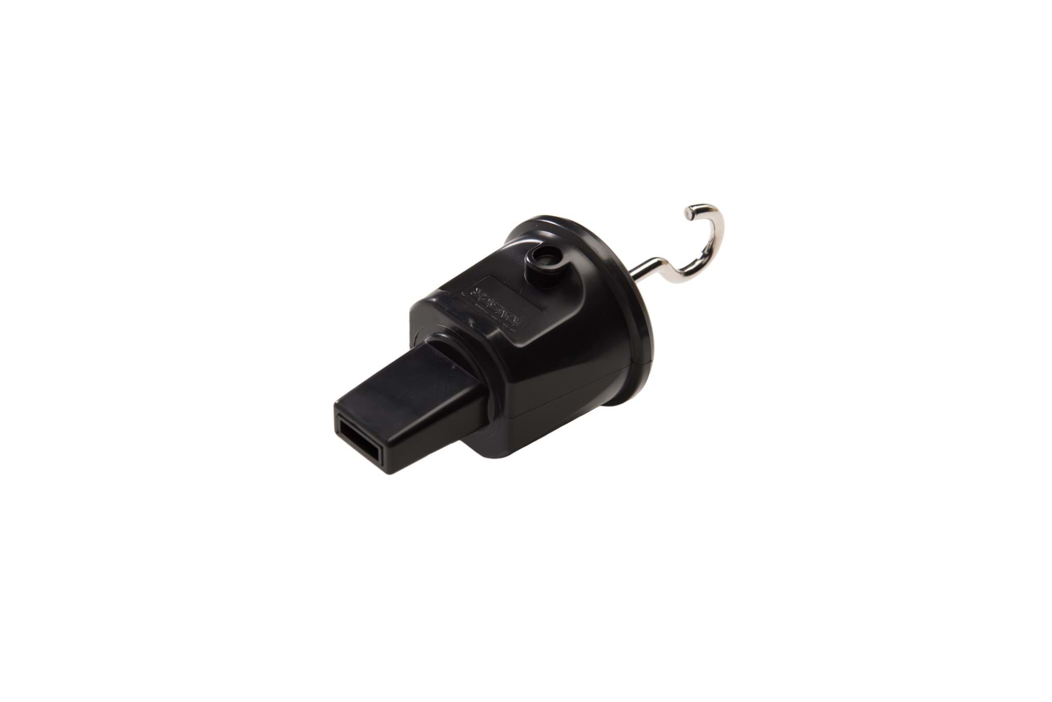 prikkabel eindstuk PVC + haak