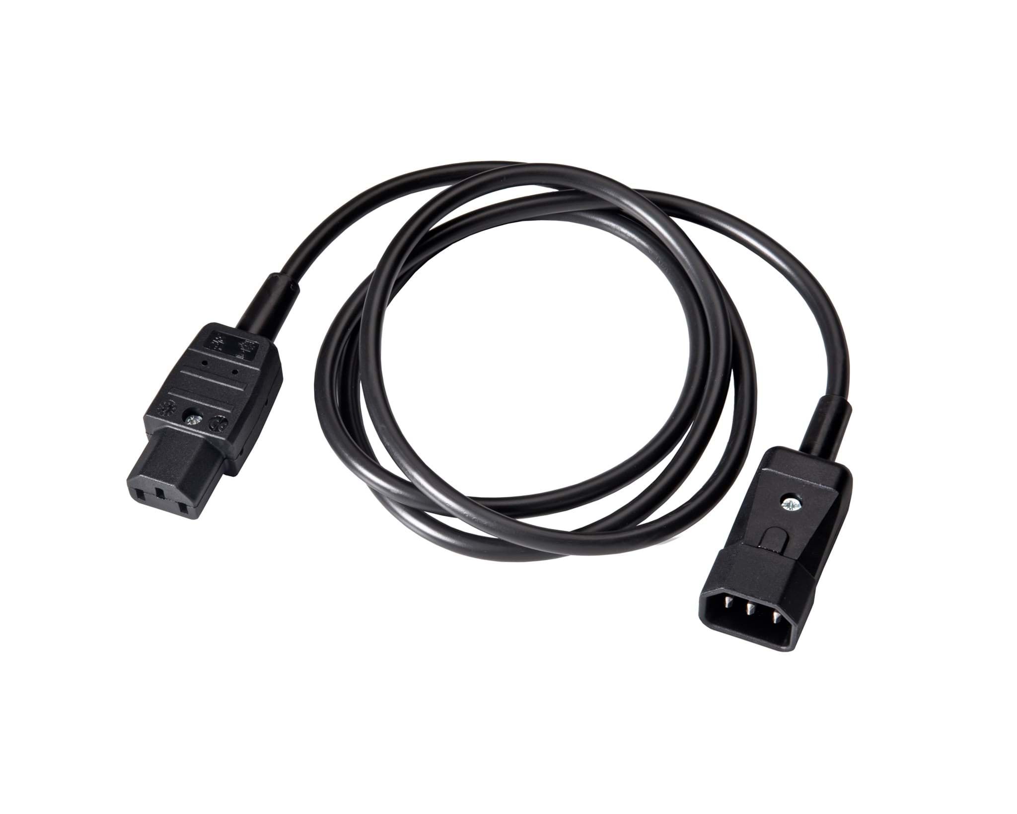 aansluitkabel PVC 3G1,0mm2 zwart C14 > C13 3,0m