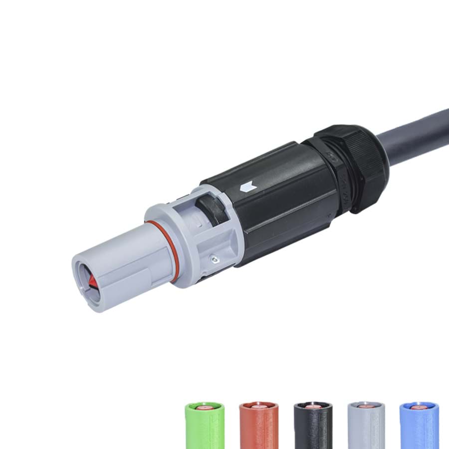 aansluitkabel H07RNF  95mm2 Powerline drain > open-eind ## 3,5m