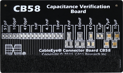 Capacitance Calibration Verification Board CB58