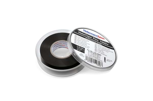isolatietape 0,18 dik 19mm 6m zwart
