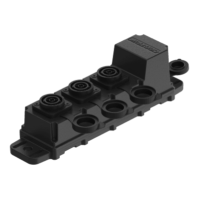 Power Bar Xtreme powerCON TRUE1 IN+3xOUT (1+3) rubberafdekkap