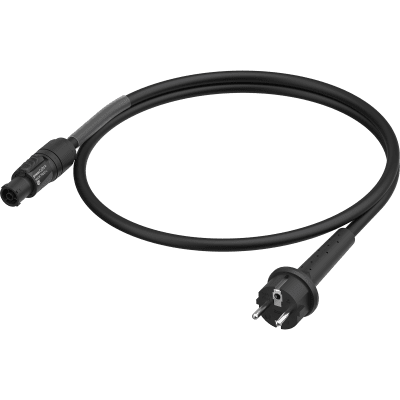 aansluitkabel H07RNF 1,5mm2 Schuko>powerCON TRUE1  1,5m Ntrk