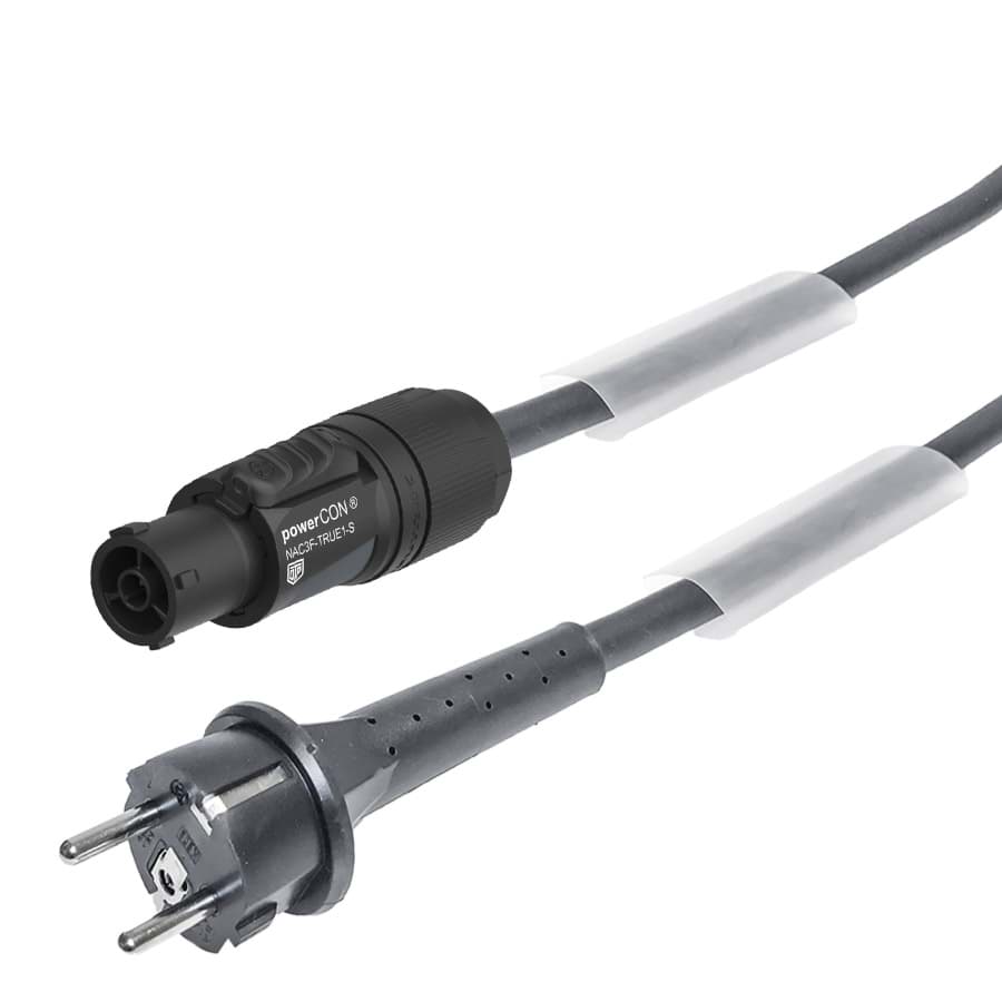 aansluitkabel H07RNF 1,5mm2 Schuko>powerCON TRUE1  1,5m