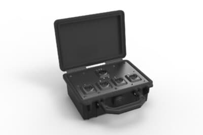 opticalCON breakoutbox MM QUAD to 4xDUO