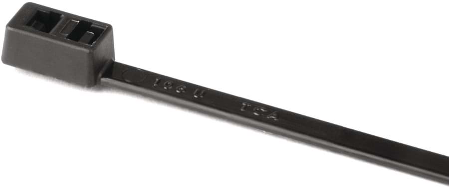 Bundelband dubbele kop 305x4,7 UV-zwart