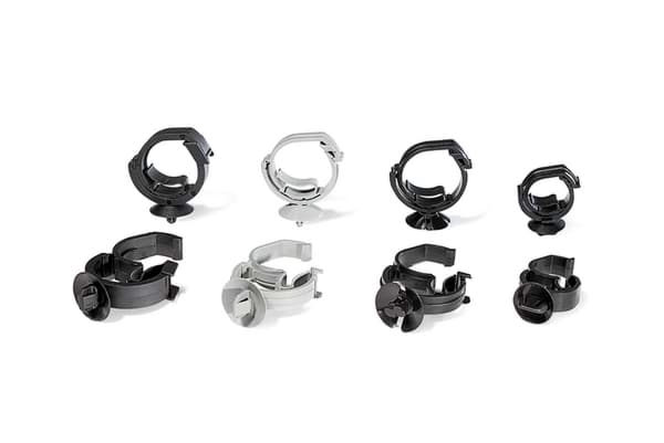 bevestigingsclip zelfsluitend d-max=13mm zwart