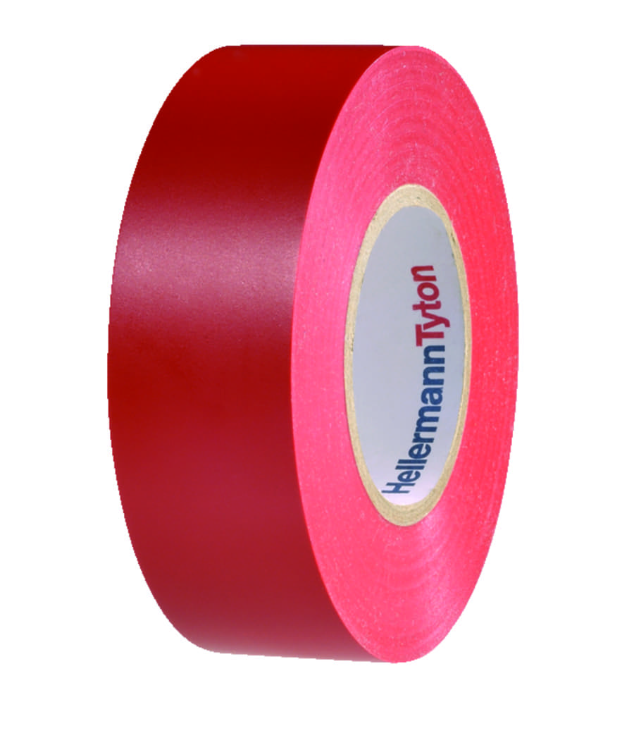 isolatietape 25mm 25m rood
