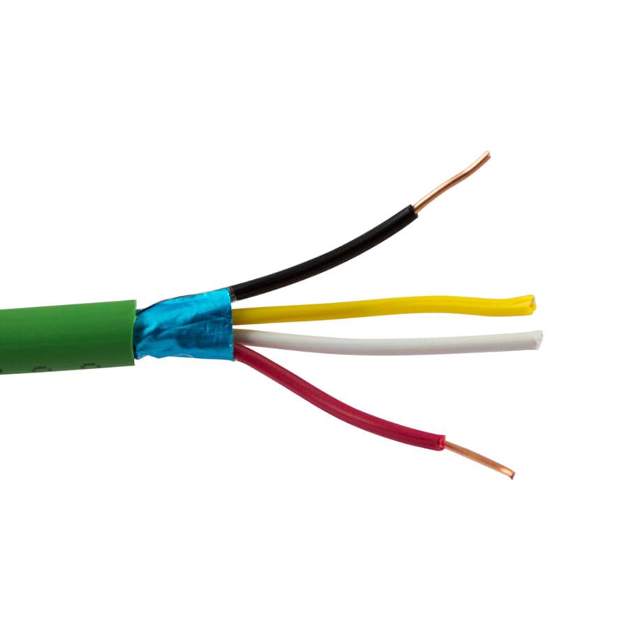 KNX EIB buskabel 2x2x0,8mm AF LSZH Dca-s1d1a1 groen HA305