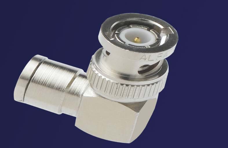 BNC plug male 50 Ohm haaks crimp (Aircell 7)