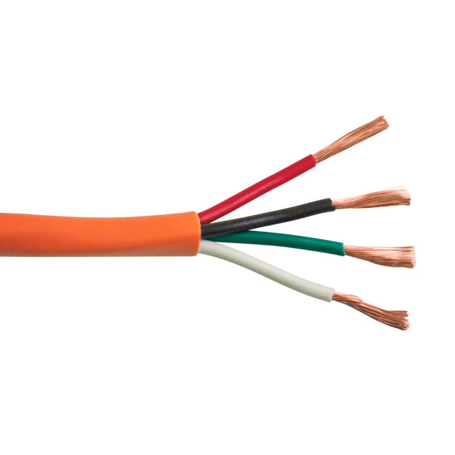 luidsprekerkabel LS-LSZH 4x1,3mm2 OFC Dca-s1d1a1 oranje MTR