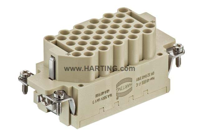 Han 16B insert EEE HMC 40p female krimp