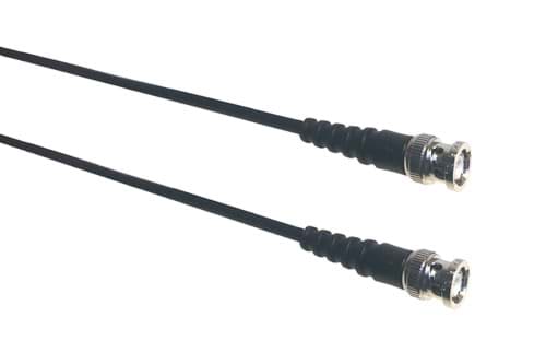 antennekabel 50 Ohm RG58C/U perivox PUR zwart BNC  0,5m